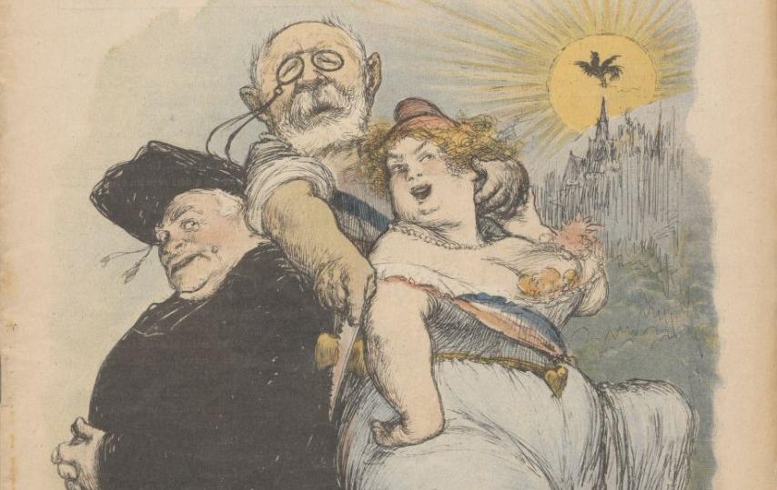 Le Rire : journal humoristique ; Charles Léandre [caricaturiste] ; F. Juven (Paris) ; 20 mai 1905 - Source BnF.