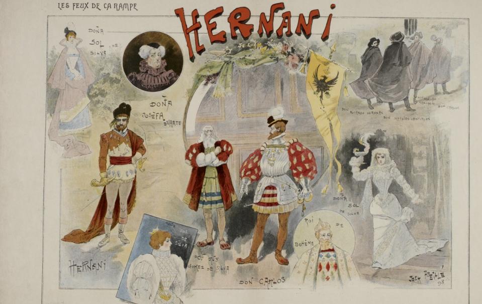 Hernani, drame de Victor Hugo : défets de presse ; s.n. ; 1830 - Source BnF 